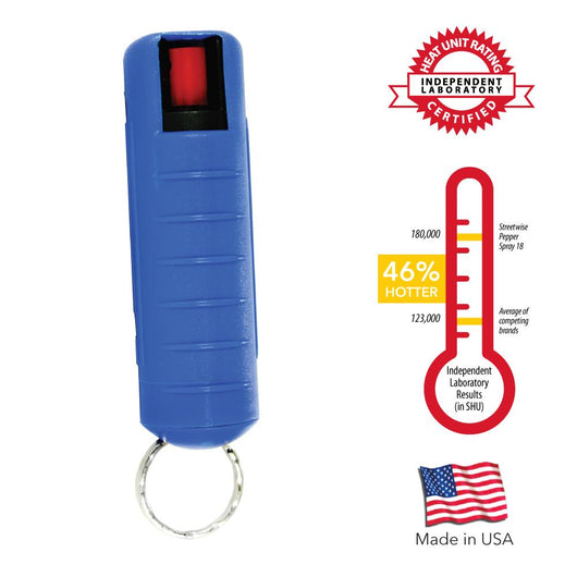 Streetwise 18 Pepper Spray 3-Pack – 0.5 oz Hard-Case