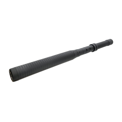 treetwise rechargeable stun baton with textured black grip, extended design for self-defense