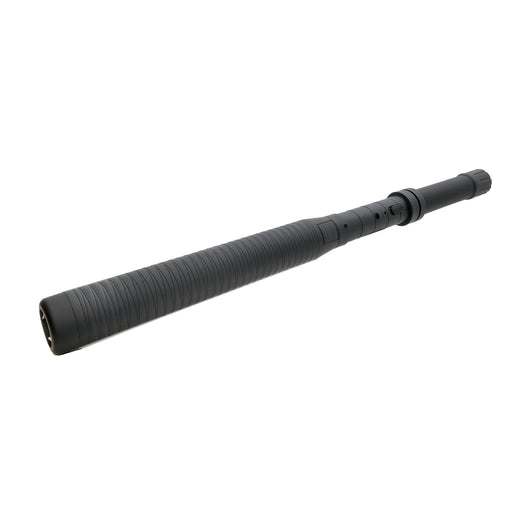 treetwise rechargeable stun baton with textured black grip, extended design for self-defense