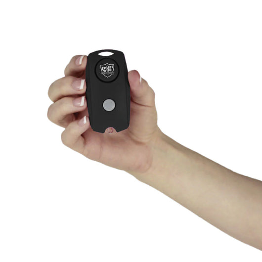 Streetwise Panic Keychain Alarm – Squeeze-to-Sound + LED