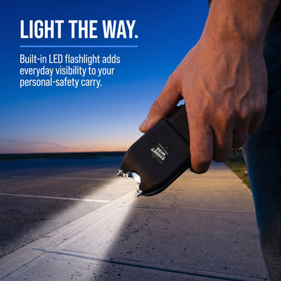 Tap Out – 85M Volt Stun Gun with Auto Stun Technology