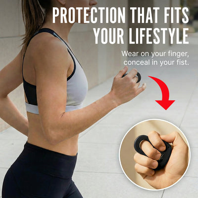 Streetwise Sting Ring – 18M Volt Rechargeable Stun Gun