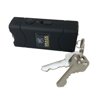 Streetwise Self-Defense Keychain Combo — Pepper Gel + S.M.A.C.K. 16M Stun Gun