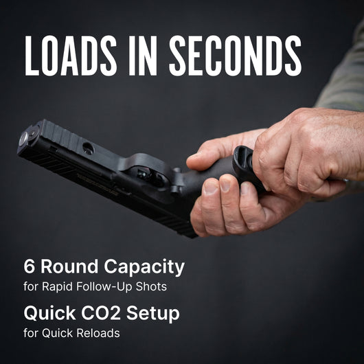 Streetwise The HEAT — Non-Lethal .50 Cal Pepper Launcher | Up to 60 ft Range