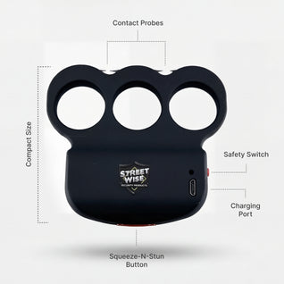 Streetwise Triple Sting Ring 28M Volt Stun