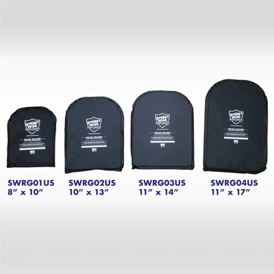 Streetwise Rear Guard Ballistic Shield Backpack Insert – Level IIIA, Made in USA