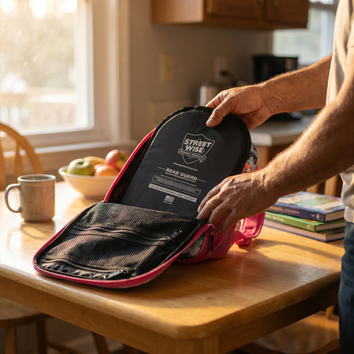 Streetwise Rear Guard Ballistic Shield Backpack Insert – Level IIIA, Made in USA
