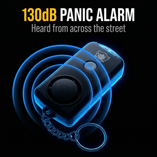 Streetwise Keychain Alarm – 130 dB Personal Siren