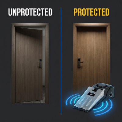 Streetwise Door Stop Alarm – 120 dB Portable Wedge