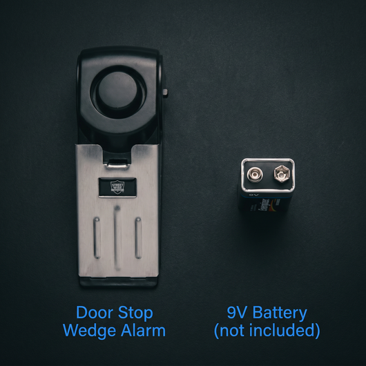 Streetwise Door Stop Alarm – 120 dB Portable Wedge