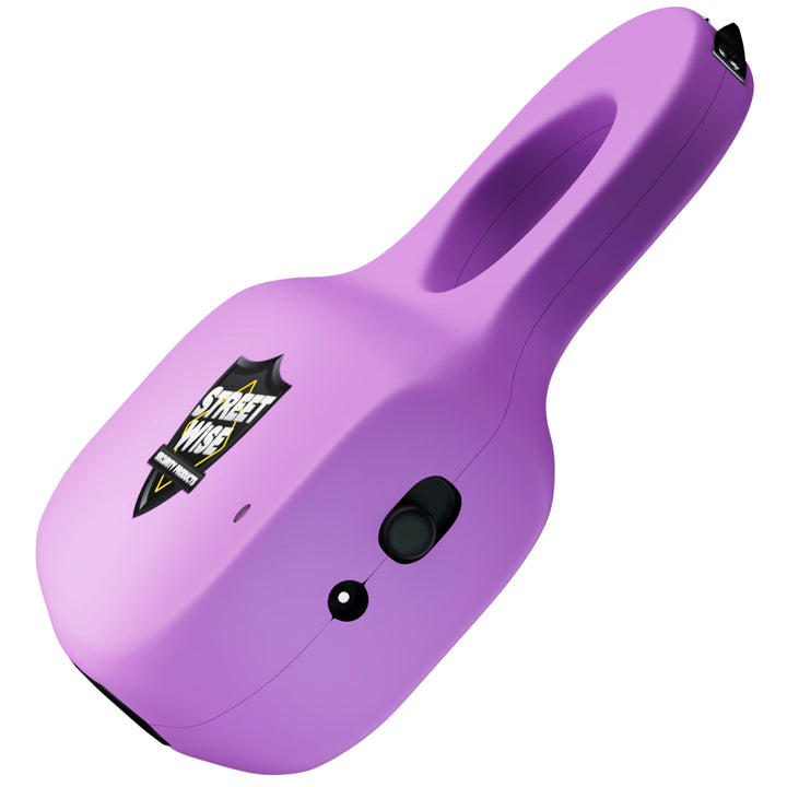 Light Purple Sting Ring stun gun with ergonomic grip and built-in safety features for reliable protection