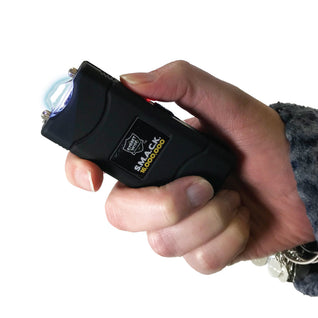Streetwise Self-Defense Keychain Combo — Pepper Gel + S.M.A.C.K. 16M Stun Gun